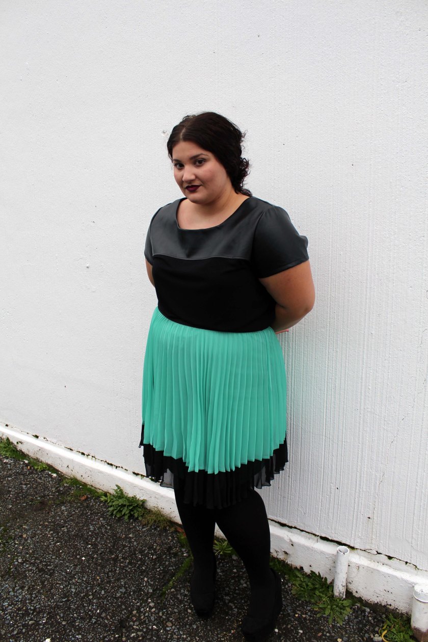 plus size, fashion, JCPenny, Skirt, Fall